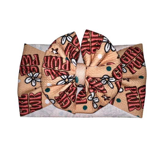 Girl Power Messy Headwrap