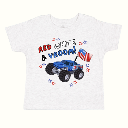 Red, White & Vroom T-Shirt