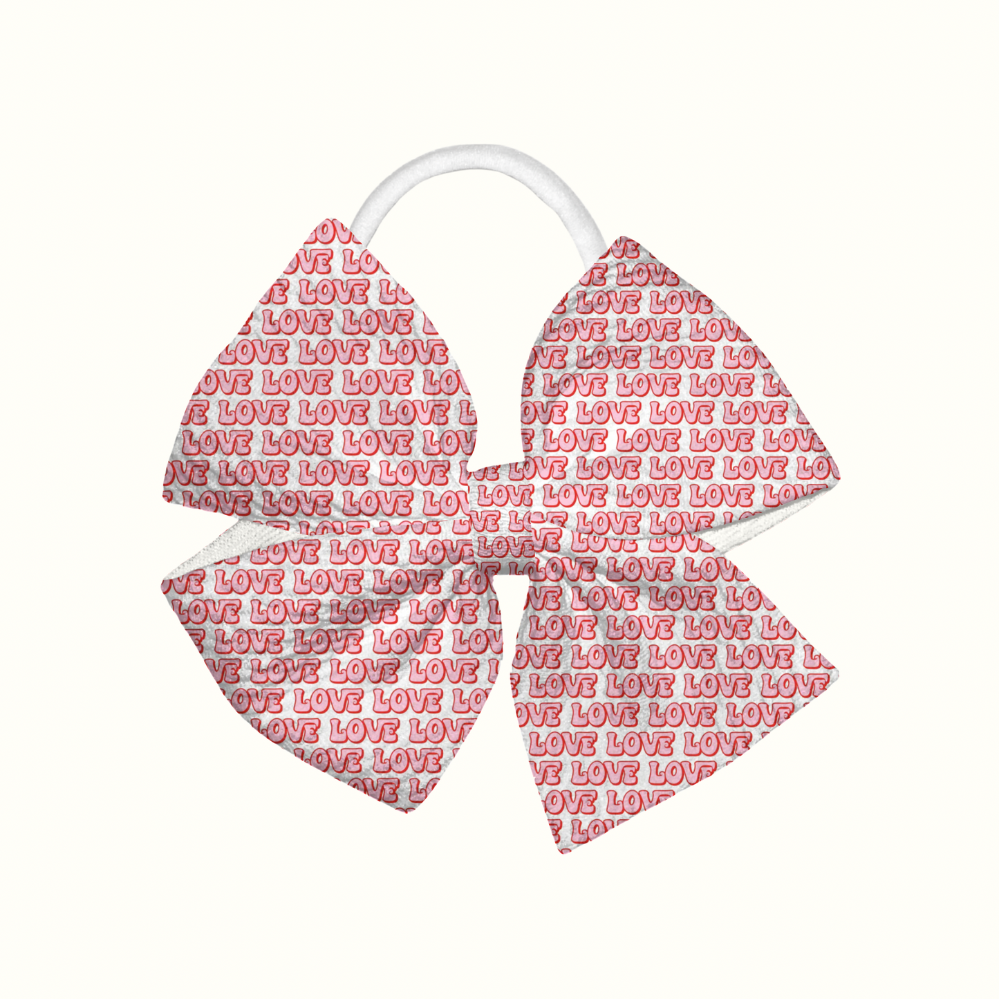 L-O-V-E Pinwheel Nylon Headband
