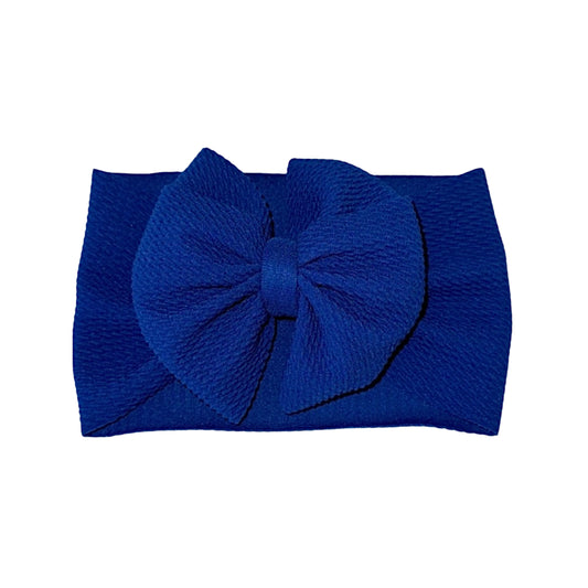 Light It Up Blue Messy Headwrap