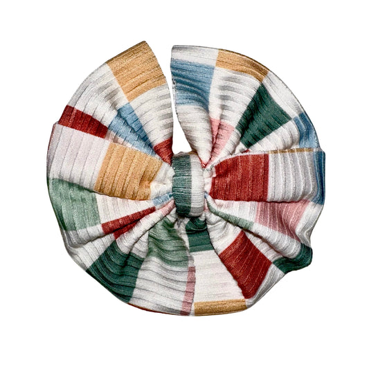 Retro Babe Messy Clip Bow