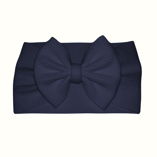 Navy Headwrap