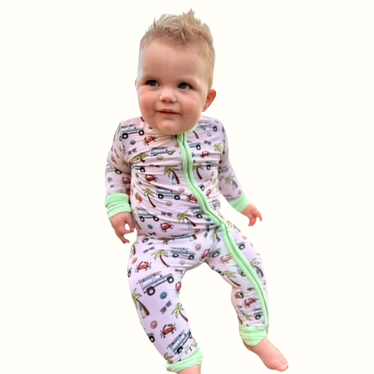 Tropical State Of Mind Bamboo Convertible Romper