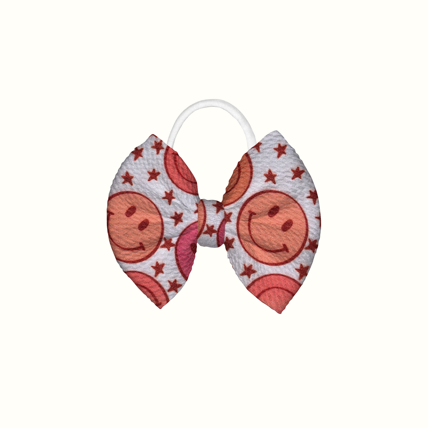 Remember To Smile Mini Nylon Headband