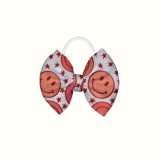 Remember To Smile Mini Nylon Headband