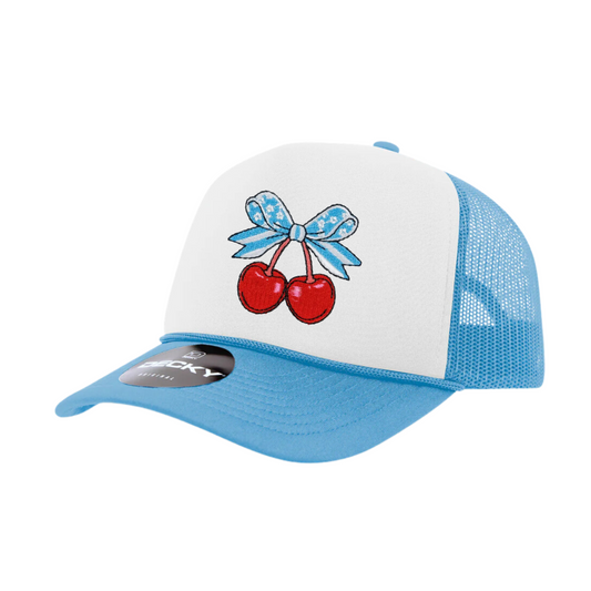 Patriotic Cherries Trucker Hat