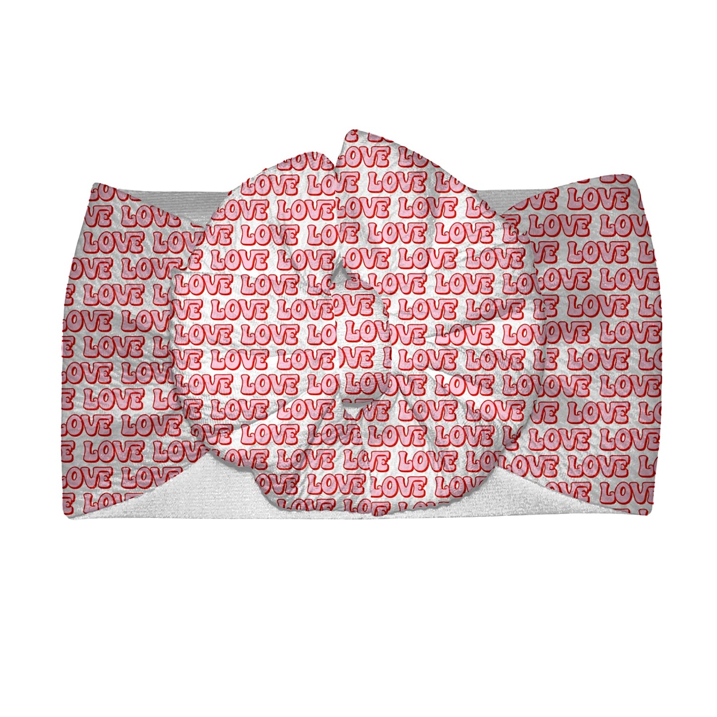 L-O-V-E Messy Headwrap