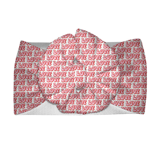 L-O-V-E Messy Headwrap