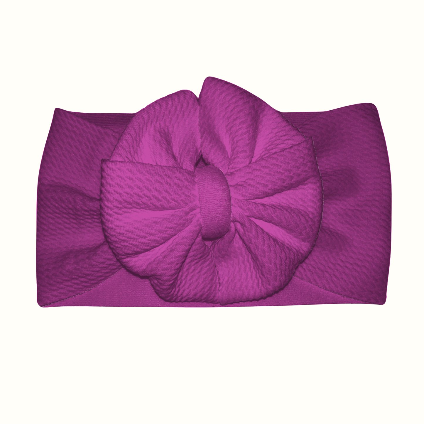 Perfect Purple Messy Headwrap