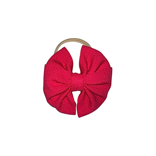 Red Velvet Cake Messy Nylon Headband