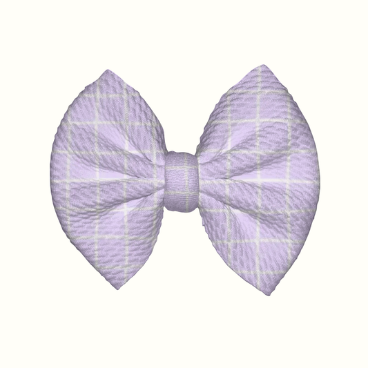 Purple Perfection Clip Bow