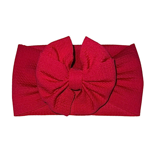 Red Velvet Cake Messy Headwrap