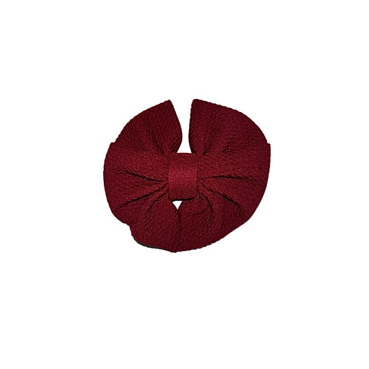 End Zone Messy Clip Bow