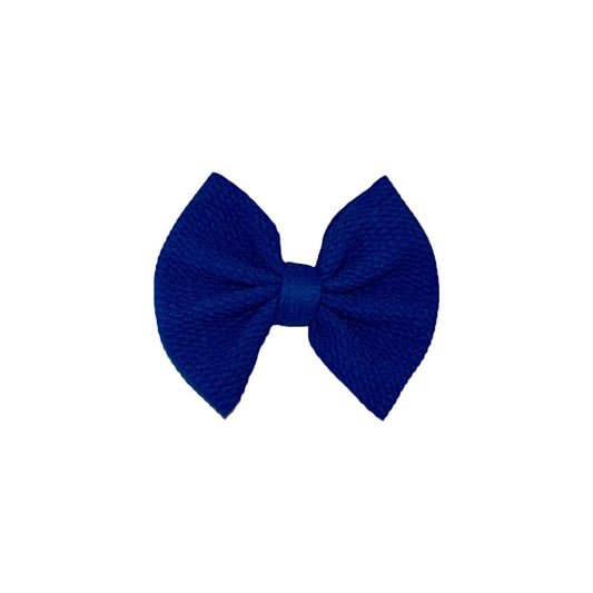 Light It Up Blue Clip Bow