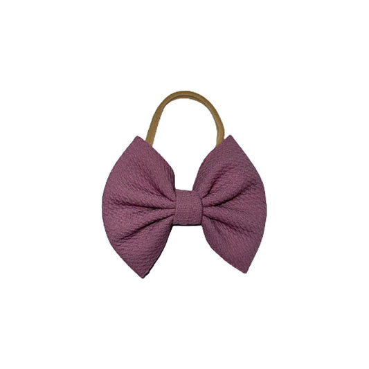 Ash Violet Nylon Headband