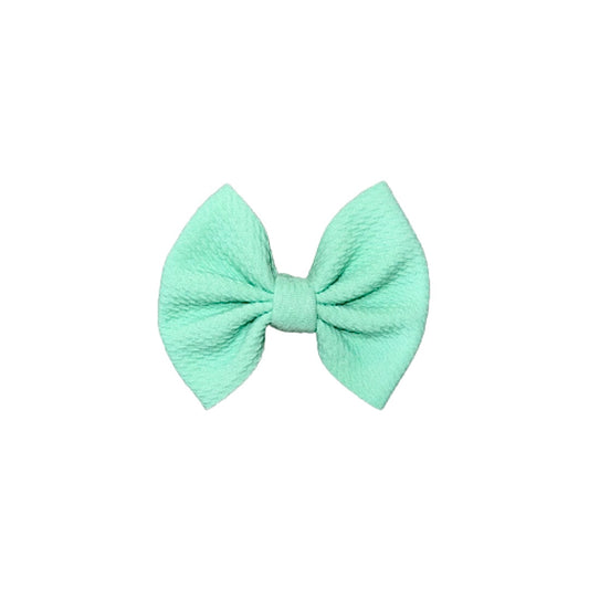 Mint To Be Clip Bow